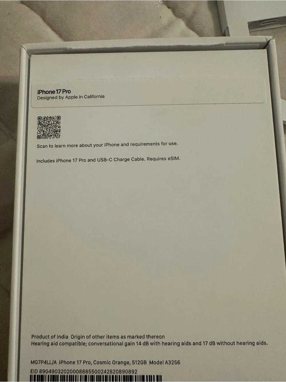 Apple iPhone Orange Metallic Finish with Triple Camera Verizon